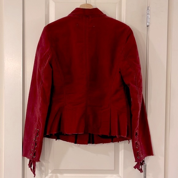 Free People Ella Sergeant Jacket Small - Picture 8 of 10